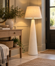 Diffused Fabric Shade Floor Lamp - Beige