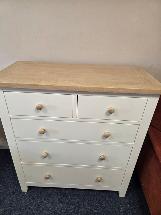 Chester Classic Cream 5 Drawer Chest