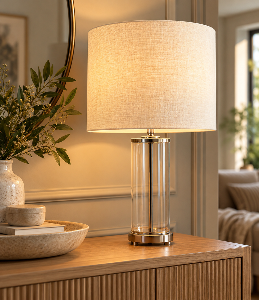 Elizabeth Table Lamp - Chrome