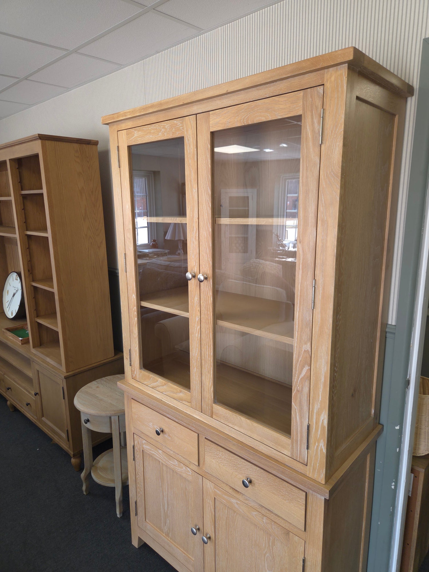 Inglesham Whitewash Oak Small Dresser