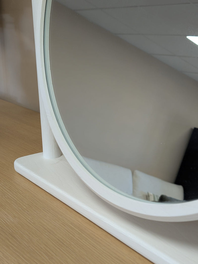 Berkeley White Oak Dressing Table Mirror