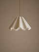 Fabric Wave Scallop Shade - Pink