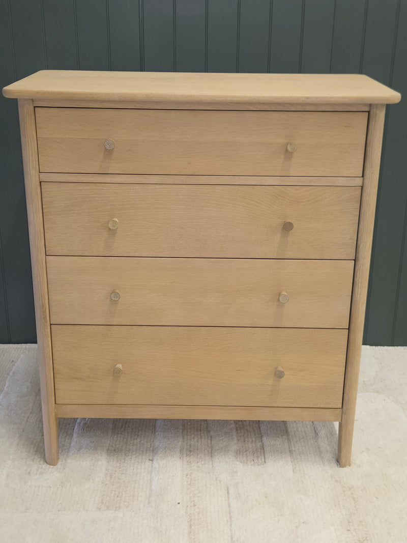 Berkeley Nordic Oak 4 Drawer Chest
