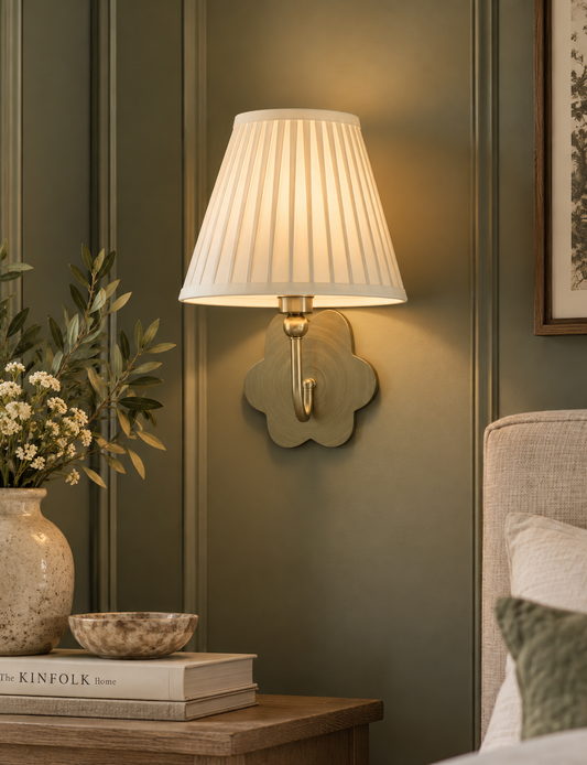 Abie Wall Light - Antique Brass