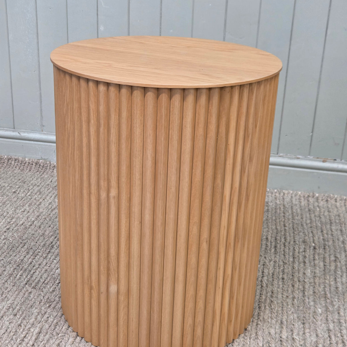 Fluted Side Table