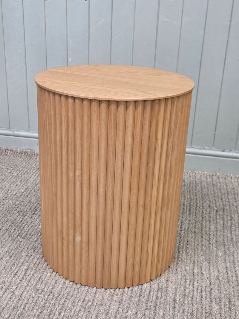 Fluted Side Table