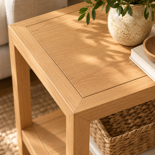 Blockley Light Oak Side Table