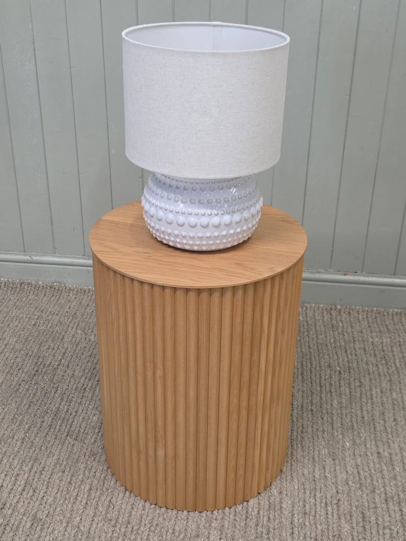 Fluted Side Table
