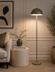 Dome Floor Lamp- Green
