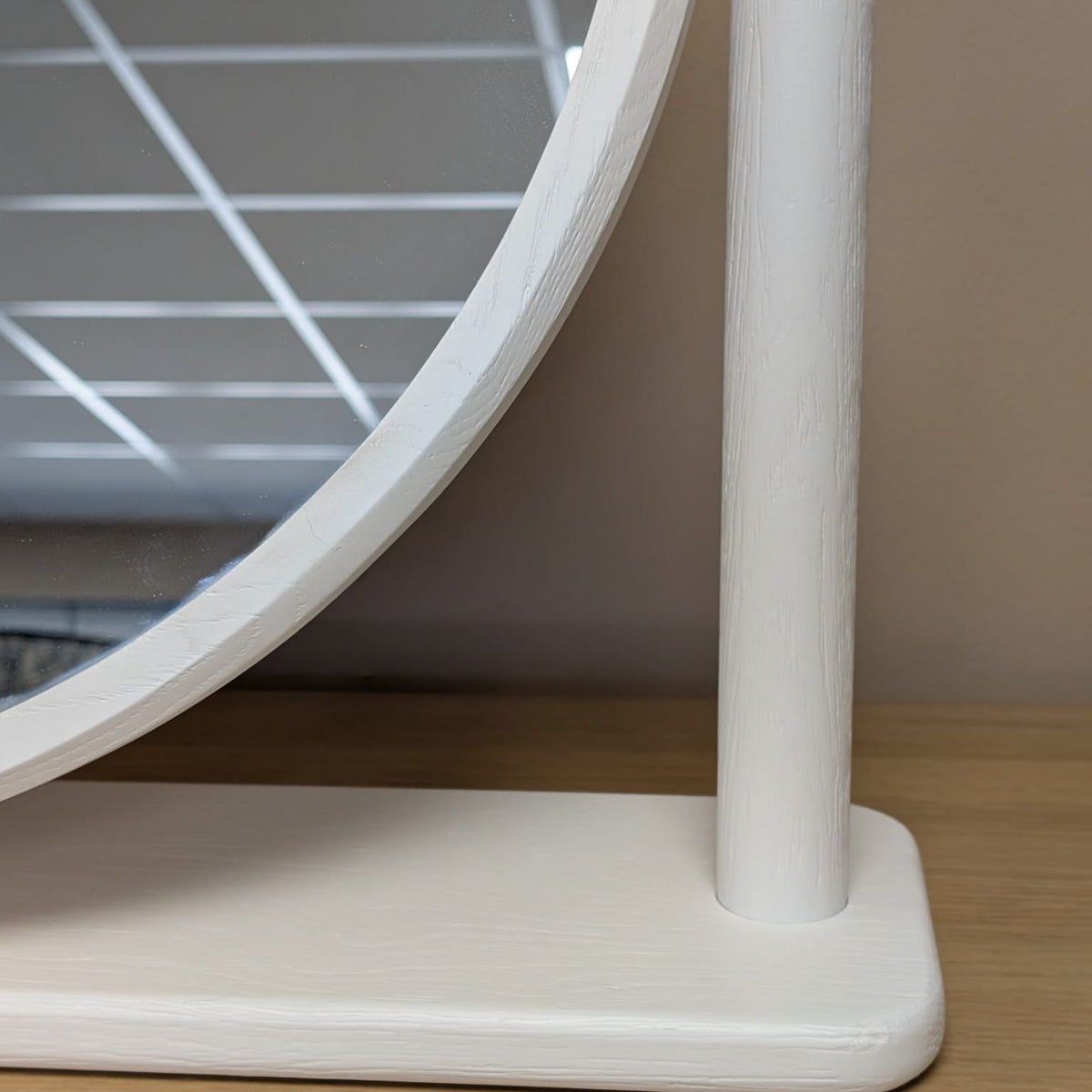 Berkeley White Oak Dressing Table Mirror