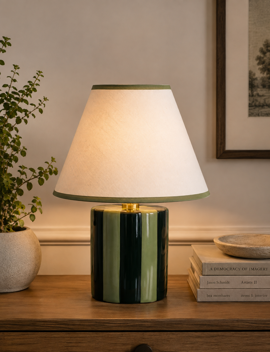 Lola Table Lamp- Green