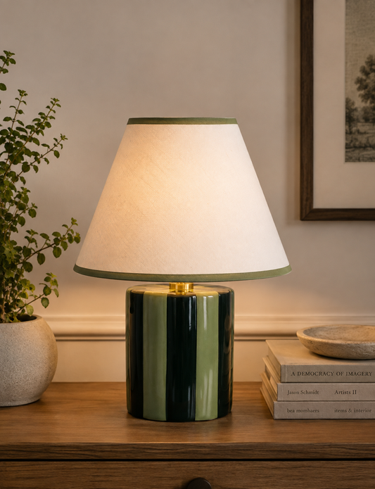 Lola Table Lamp- Green