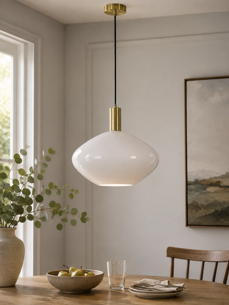 Pebble Glass Ceiling Pendant