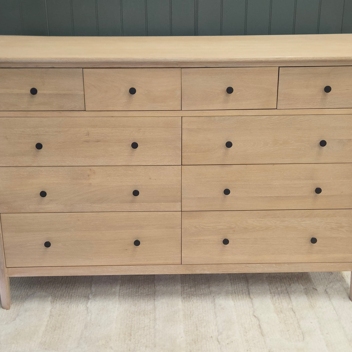 Berkeley Nordic Oak 10 Drawer Chest