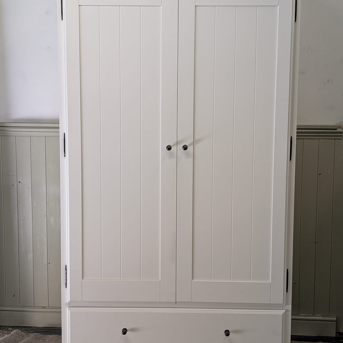 Winstone Pure White Double Wardrobe