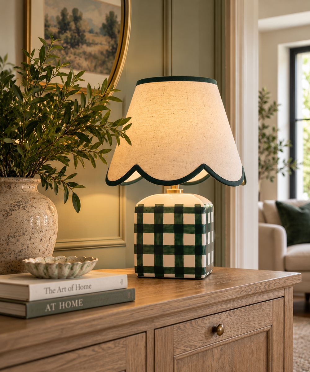 Kirsten Table Lamp- Green