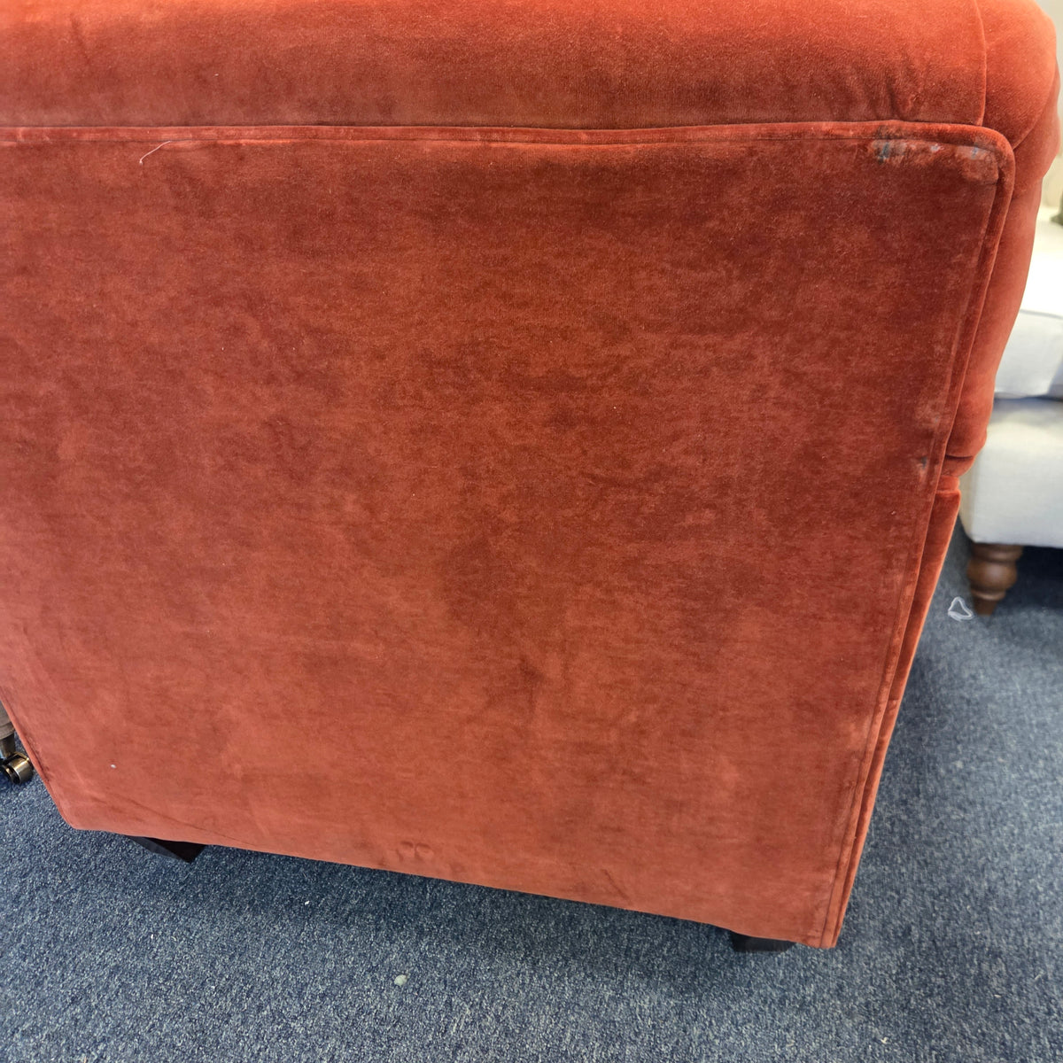 Ashbee Armchair- Brick- Matt Velvet