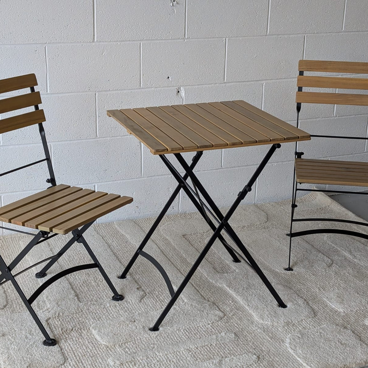 Brimpsfield 2 Seater Folding Bistro Set