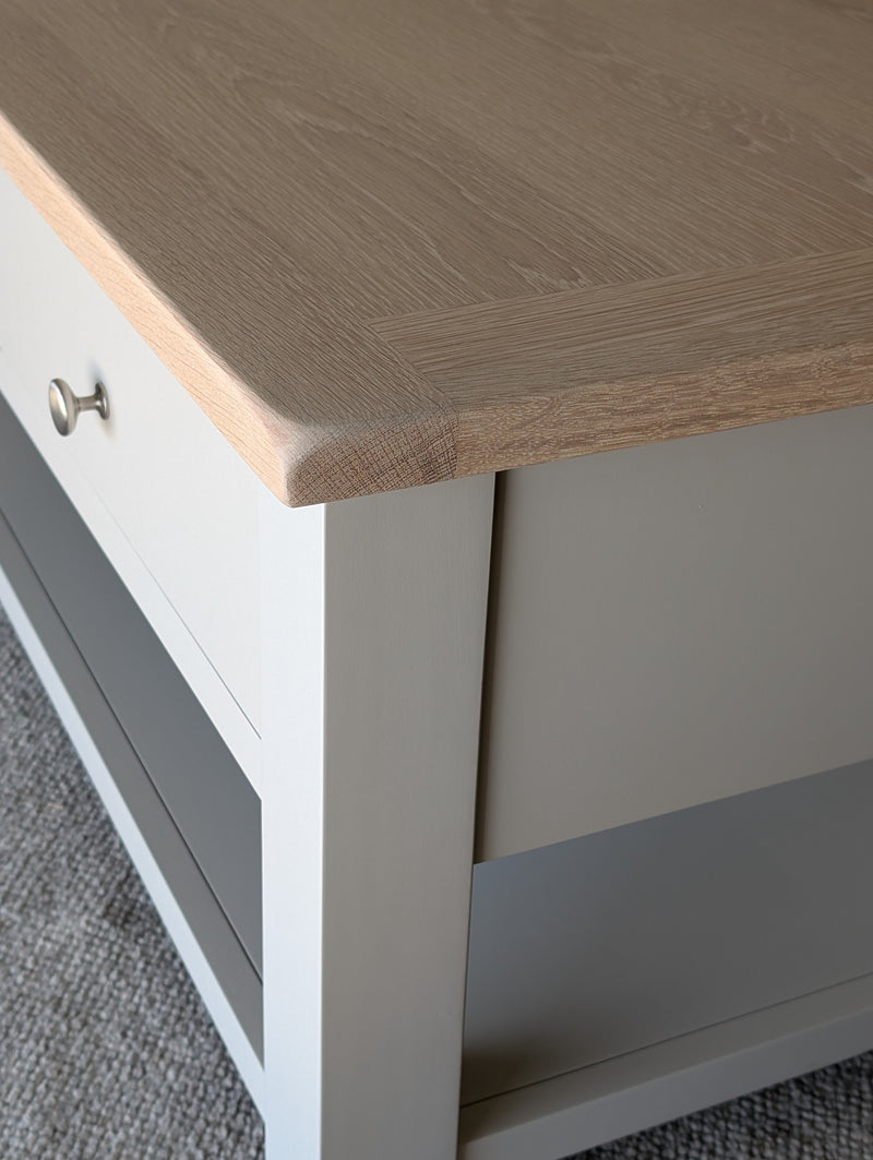 Chester Limestone Coffee Table with Drawers