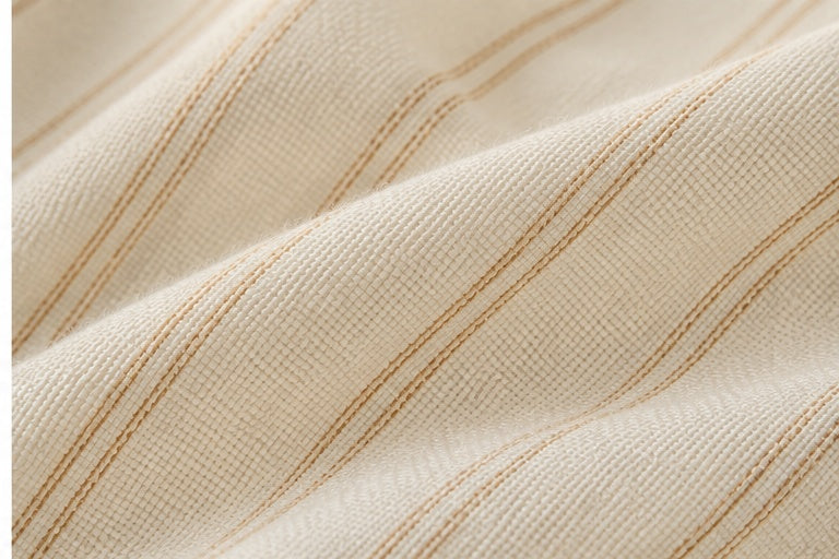 Cotton Linen Blend Sheer Multiway Curtains - Multi - 218cm x 229cm