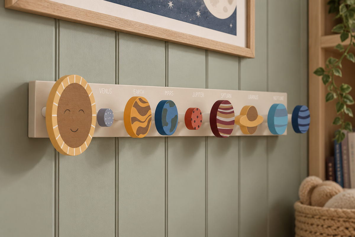 Kids Coat Rack Space