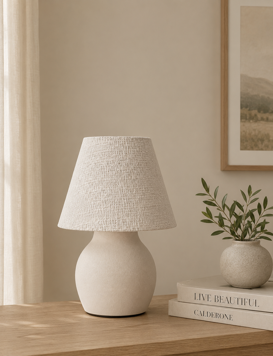 Rowan Battery Operated Table Lamp White