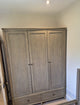Bibury Smoked Oak Triple Wardrobe