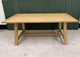 Inglesham Whitewash Oak 6 Seater Trestle Dining Table