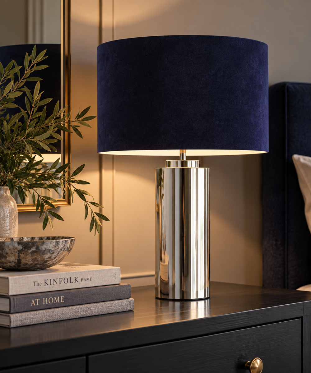 Maxwell Table Lamp - Chrome