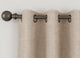 Isabelle Eyelet Blackout Curtains - Champagne - 168cm x 137cm