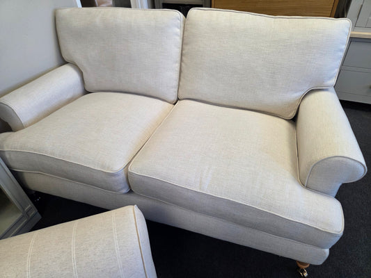Stewart Large 2 Seater Sofa - Natural - Rustic Weave
