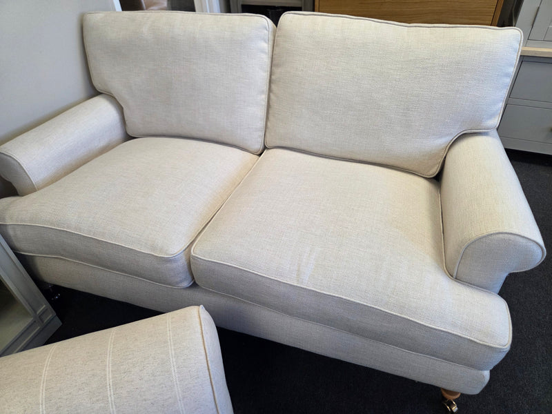 Stewart Large 2 Seater Sofa - Natural - Rustic Weave