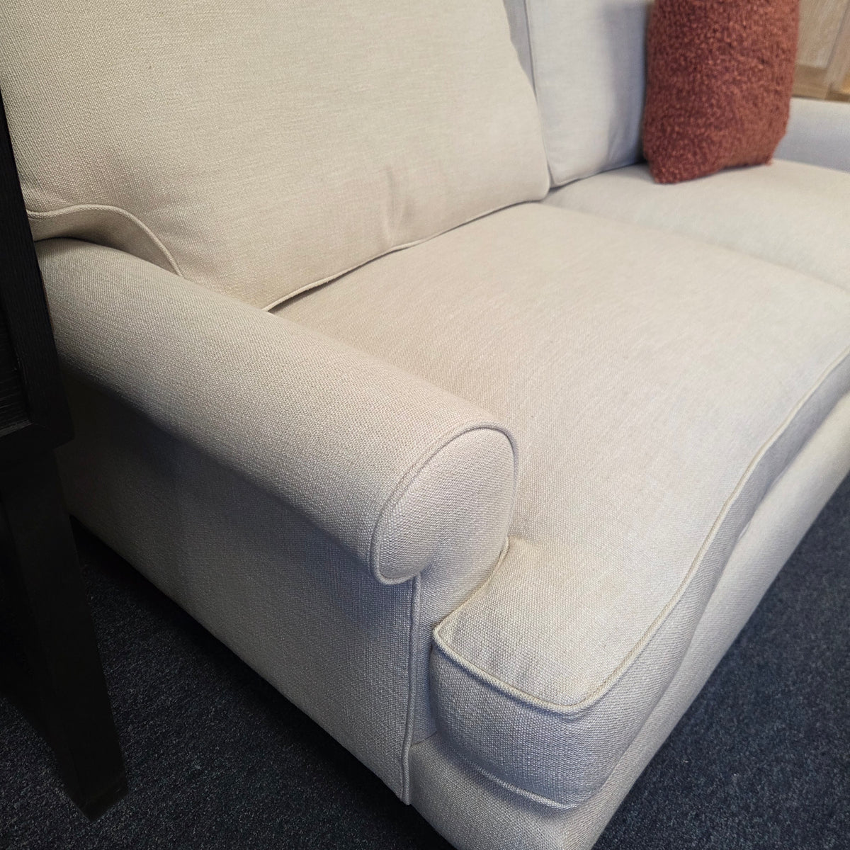 Stewart 3 Seater Sofa - Natural - Rustic Weave
