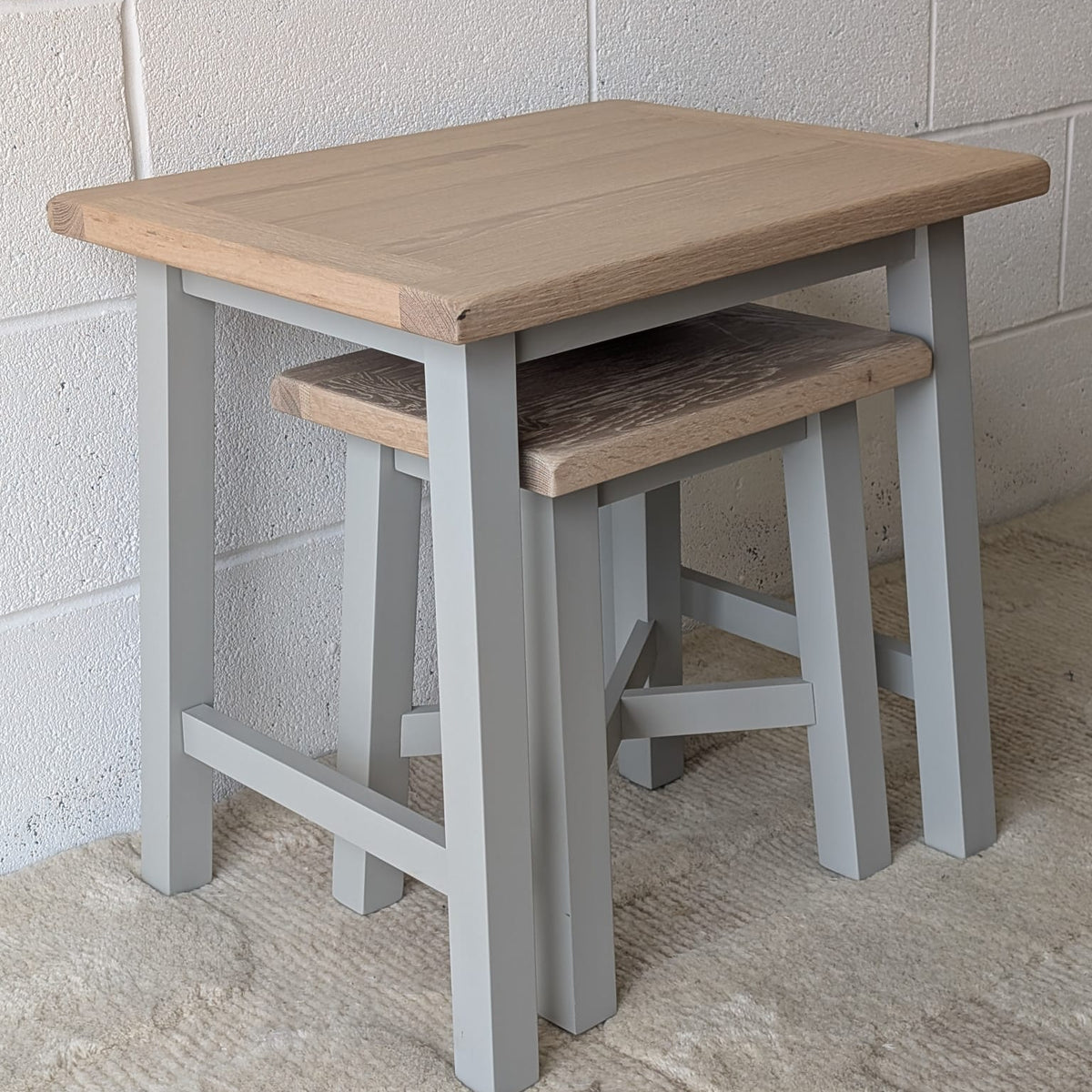 Chester Dove Grey Nest of Tables