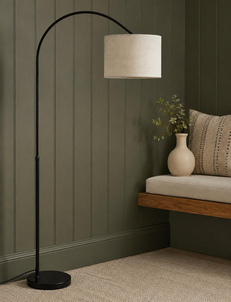 Overreach Marble Base Floor Lamp