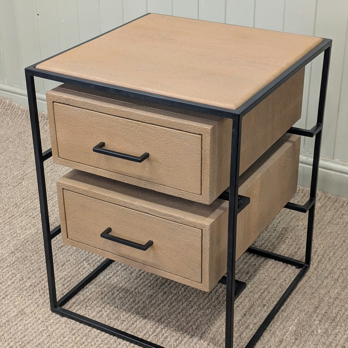 Mango Wood Bedside Table