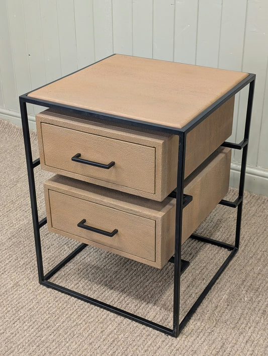 Mango Wood Bedside Table