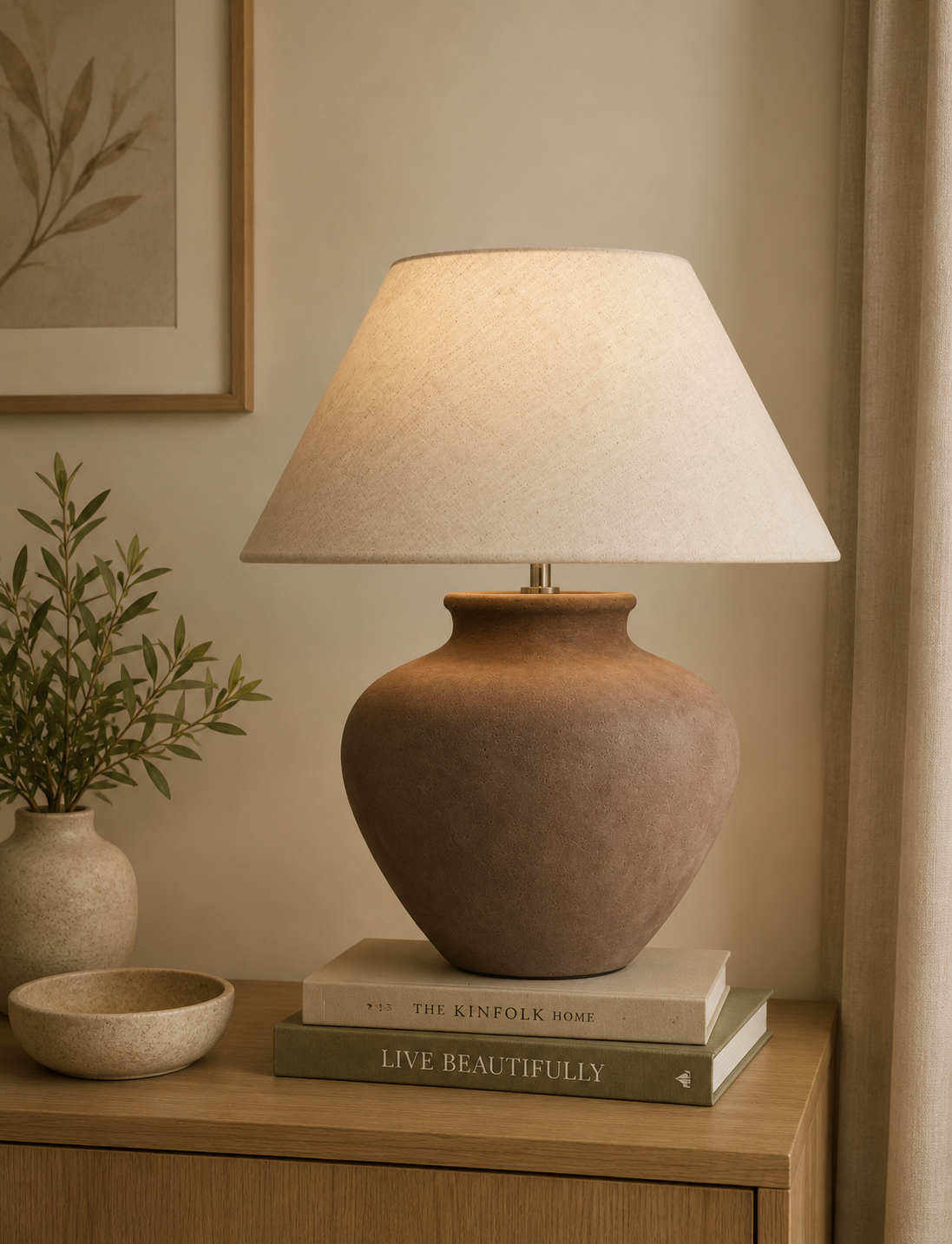 Ceramic Urn Base Table Lamp