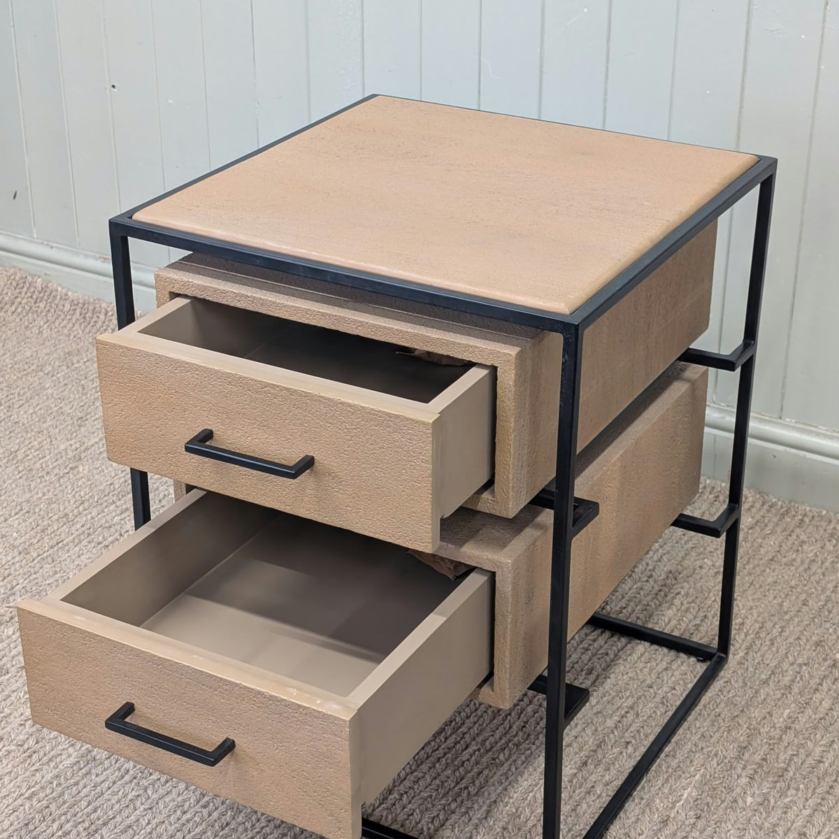 Mango Wood Bedside Table