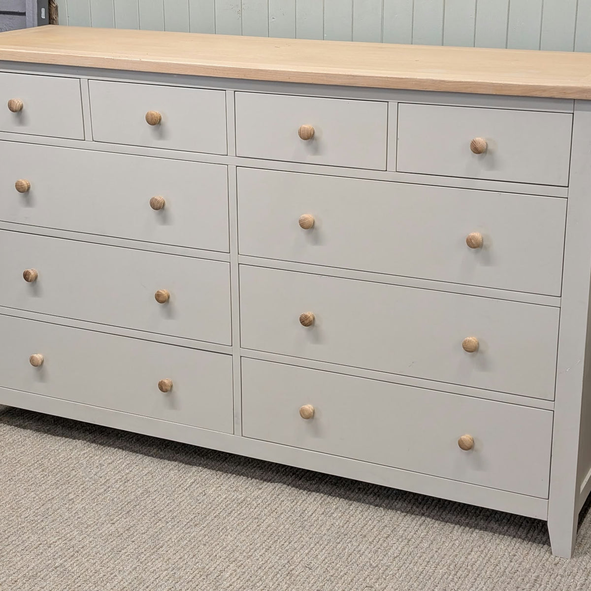 Chester Limestone 10 Drawer Chest