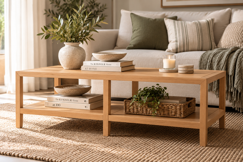Blockley Light Oak Large Coffee Table