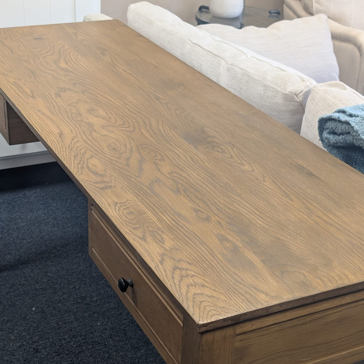 Elkstone Mellow Oak Writing Desk