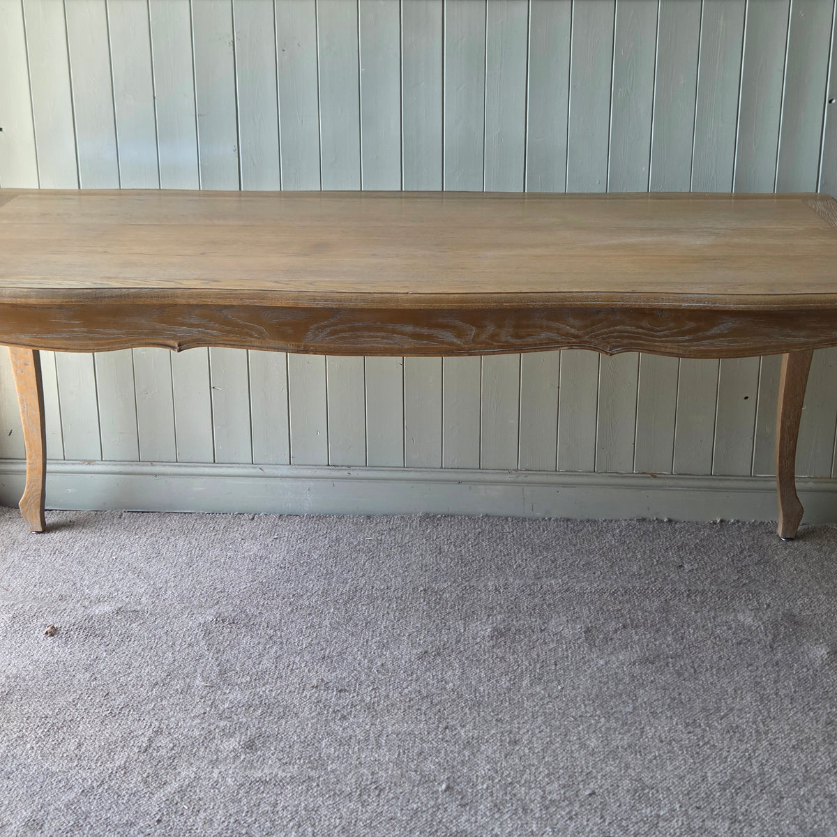 Camille Limewash Oak 6 Seater Dining Table