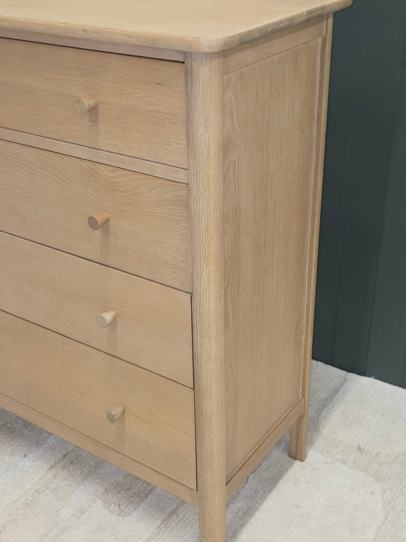 Berkeley Nordic Oak 4 Drawer Chest