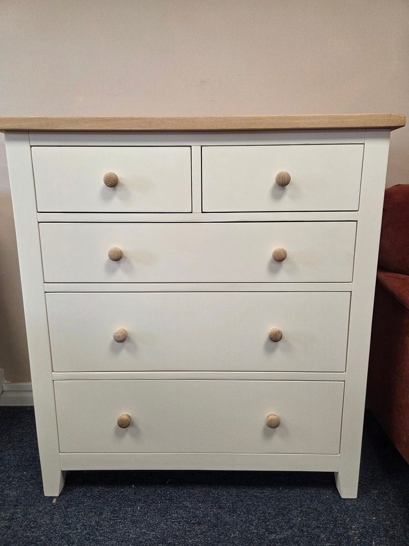 Chester Classic Cream 5 Drawer Chest