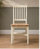 Chester Classic Cream Wooden Seat Dining Chair