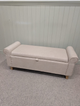 Sherborne Winged Ottoman - Stone Linen