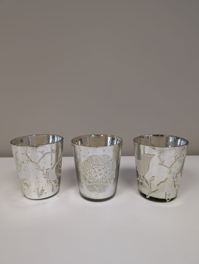 Set of 3 Assorted Voltive Holders