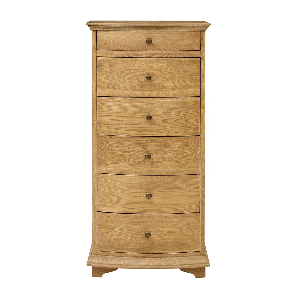 Winchcombe Oiled Oak Vanity Tallboy