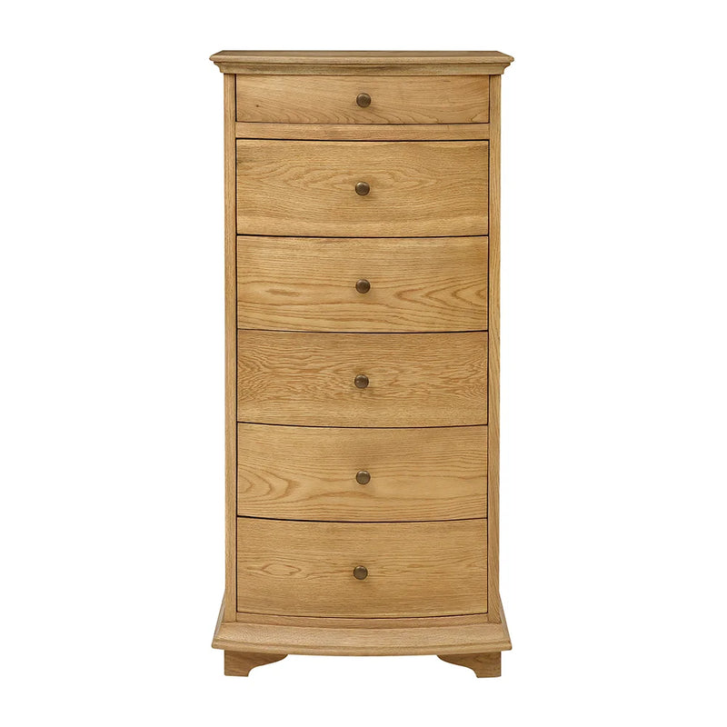 Winchcombe Oiled Oak Vanity Tallboy